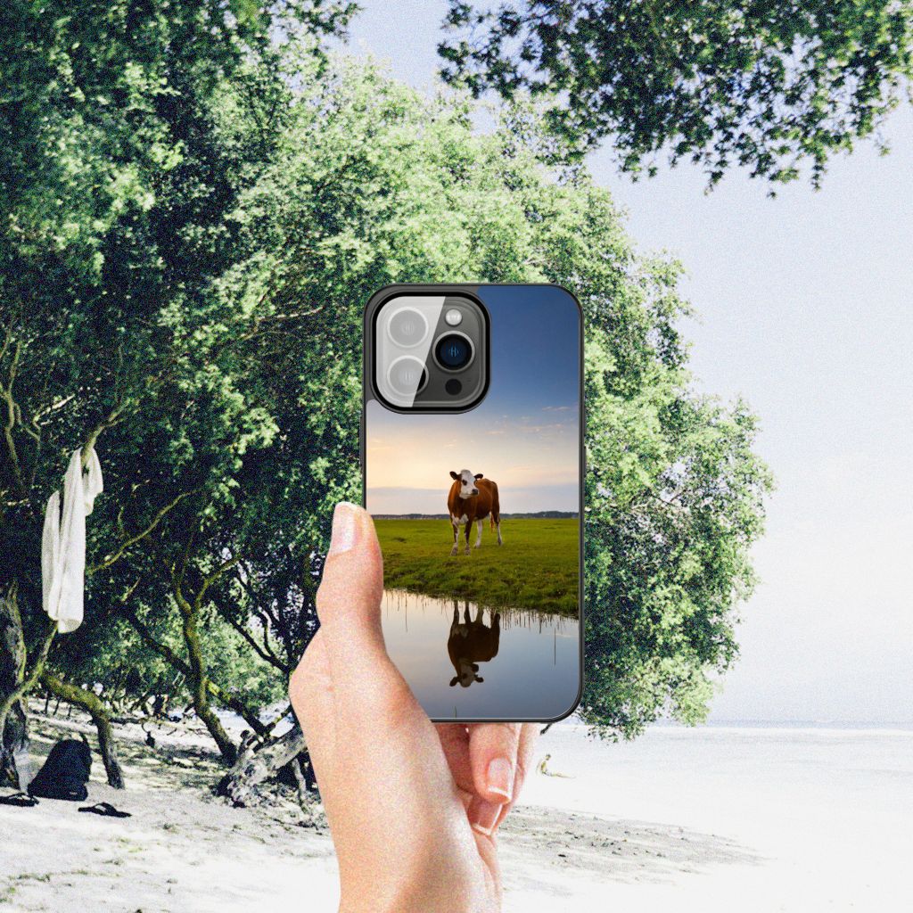 iPhone 13 Pro Dierenprint Telefoonhoesje Koe B2C Telecom