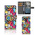 Nokia 2.4 Wallet Case met Pasjes Punk Rock