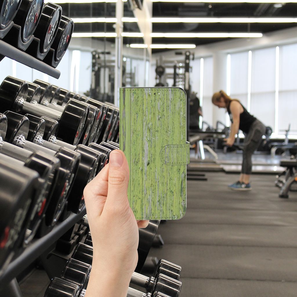 Samsung Galaxy A33 5G Book Style Case Green Wood
