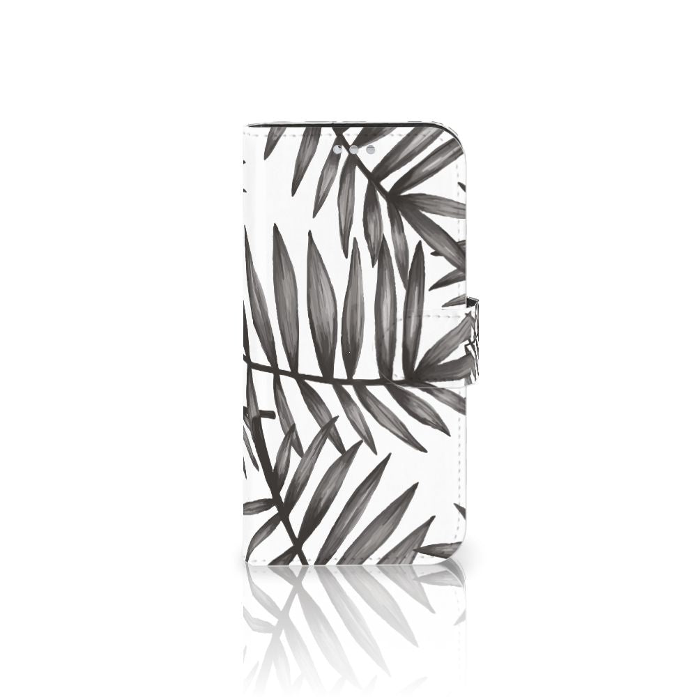 Samsung Galaxy S7 Hoesje Leaves Grey