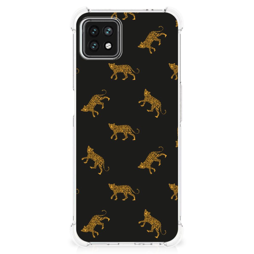 Case Anti-shock voor OPPO A53 5G | A73 5G Leopards