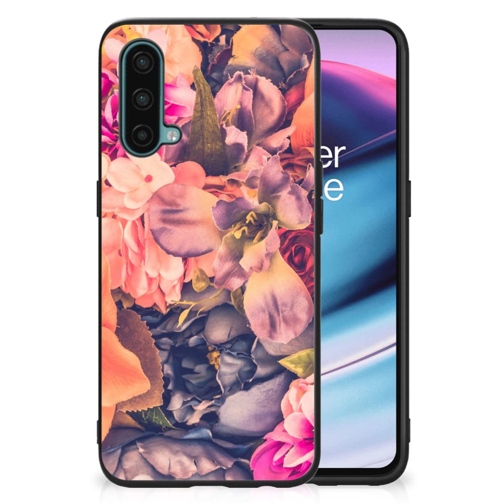 OnePlus Nord CE 5G Bloemen Hoesje Bosje Bloemen