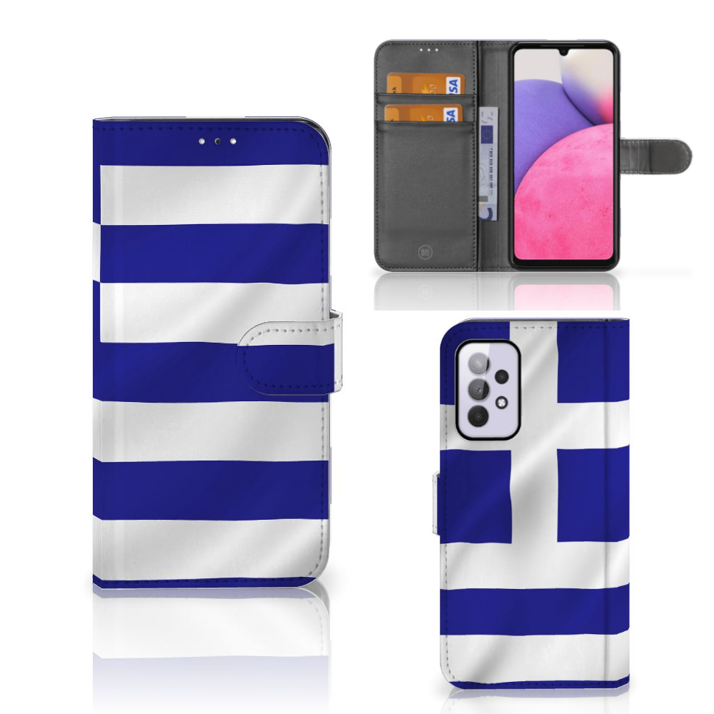 Samsung Galaxy A33 5G Bookstyle Case Griekenland