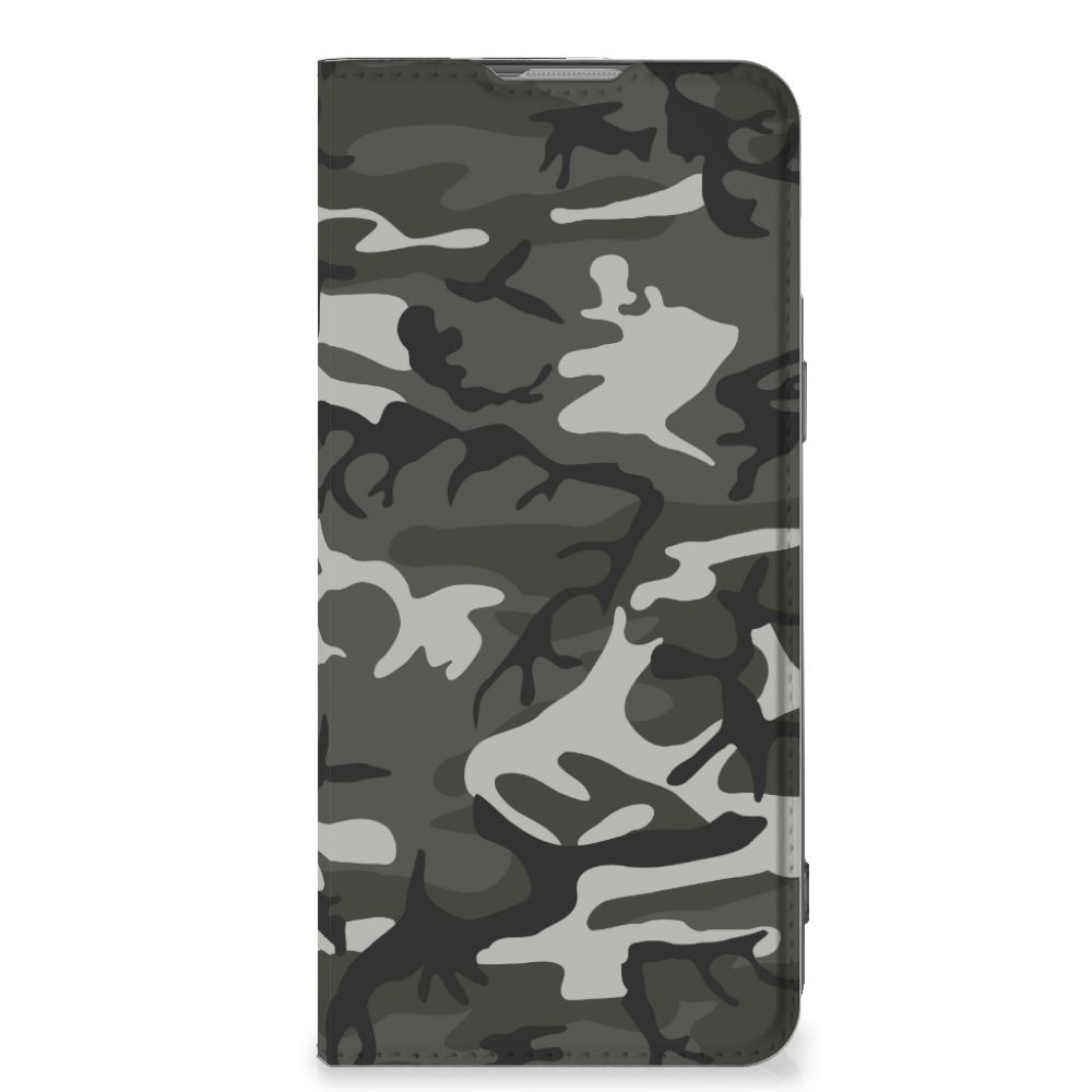 OnePlus Nord 2T Hoesje met Magneet Army Light - B2C Telecom