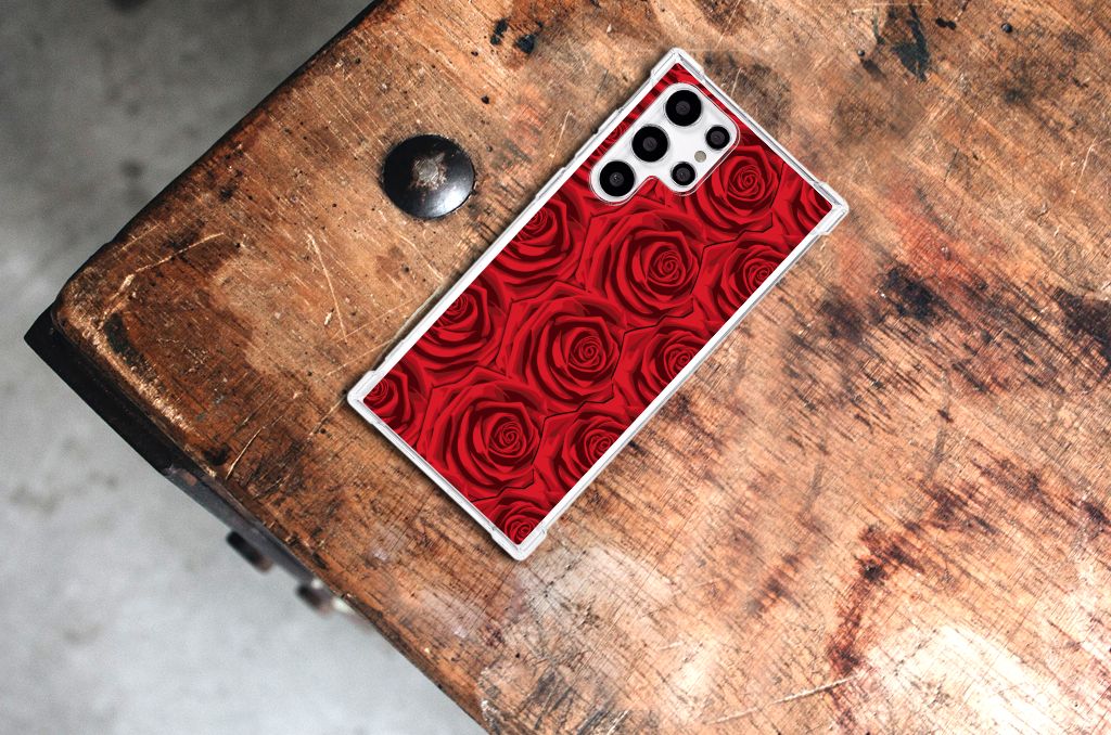 Samsung Galaxy S22 Ultra Case Red Roses B2C Telecom