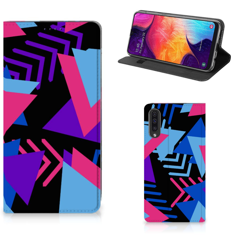 Samsung Galaxy A50 Stand Case Funky Triangle