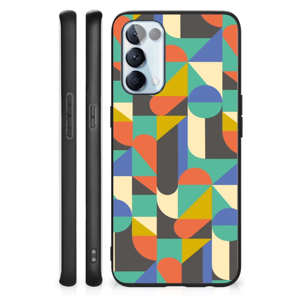 OPPO Reno5 5G | Find X3 Lite Back Case Funky Retro