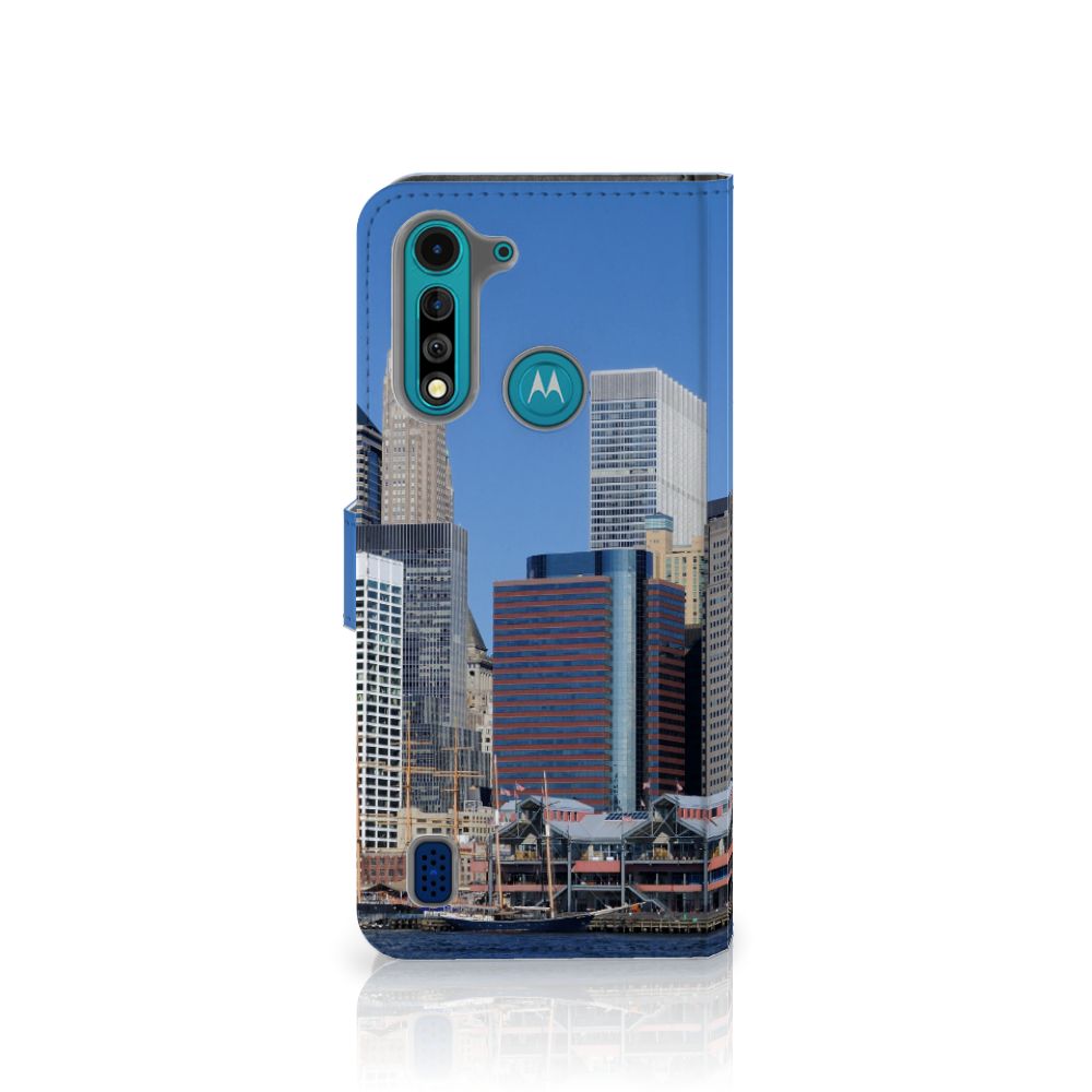 Motorola G8 Power Lite Flip Cover Vrijheidsbeeld