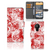 Telefoonhoesje met Naam Nokia 5.3 Angel Skull Rood