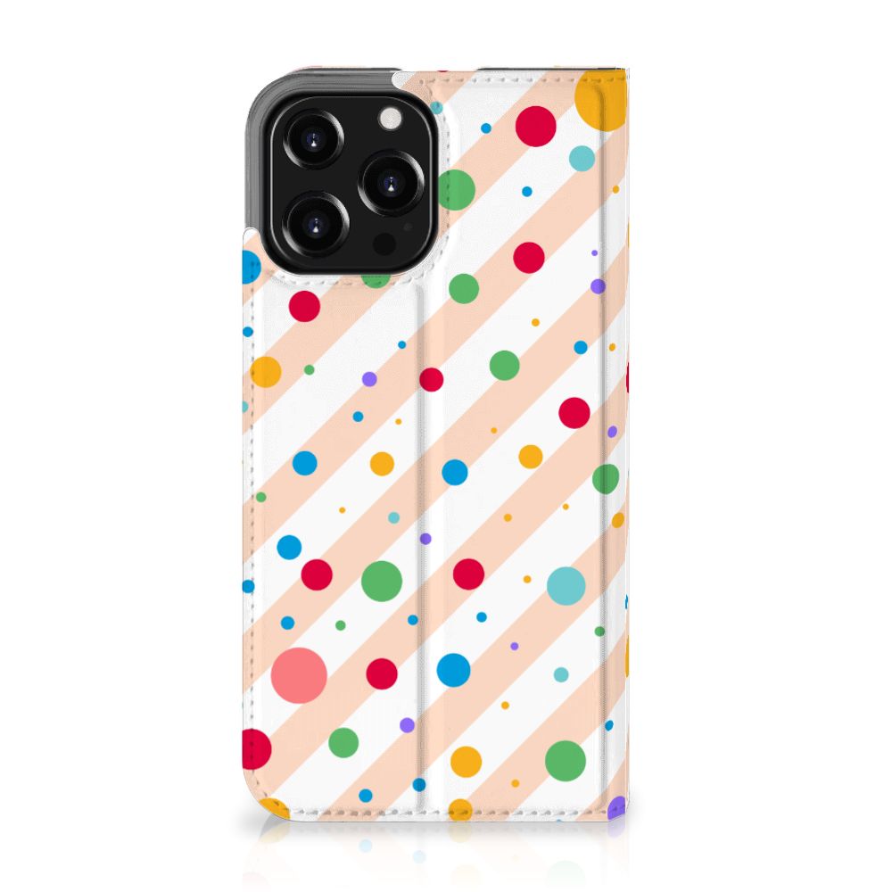 iPhone 13 Pro Max Hoesje met Magneet Dots - B2C Telecom