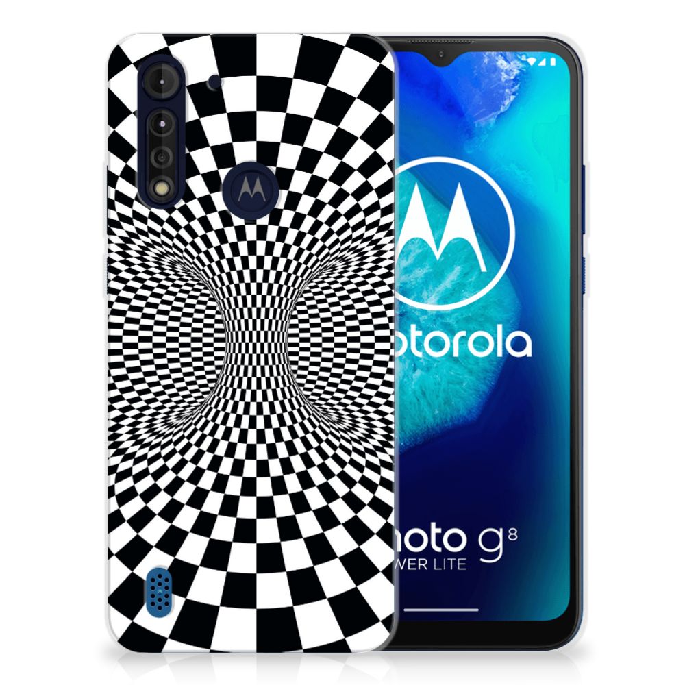 Motorola Moto G8 Power Lite TPU Hoesje Illusie B2C Telecom