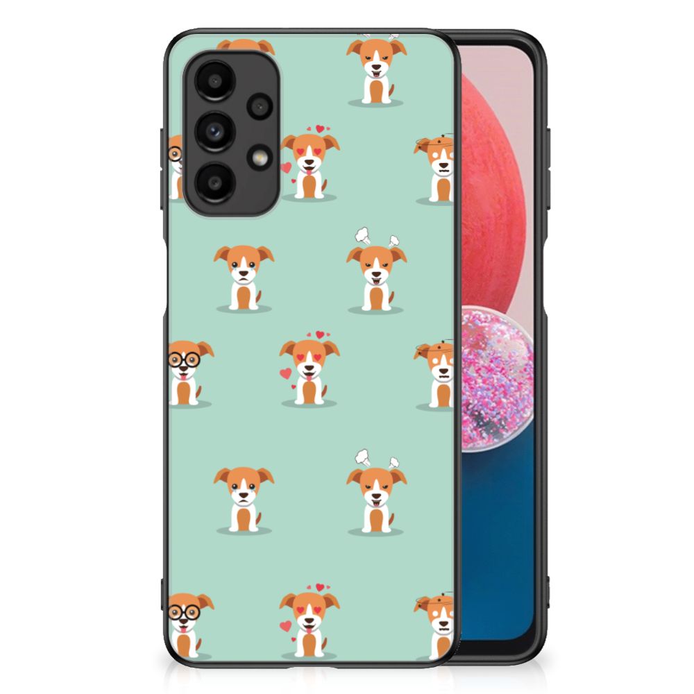 Samsung Galaxy A13 4G Dierenprint Telefoonhoesje Pups B2C Telecom