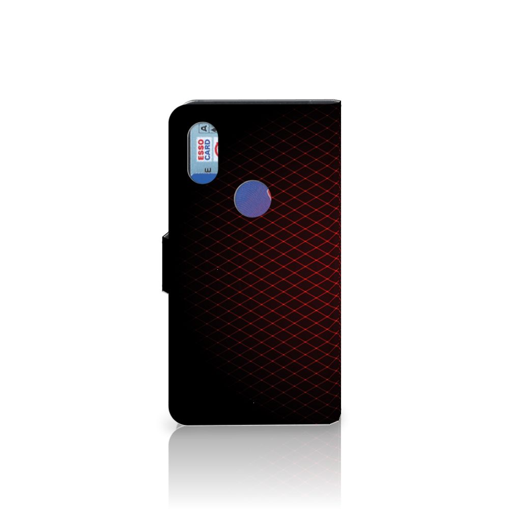 Xiaomi Mi Mix 2s Telefoon Hoesje Geruit Rood