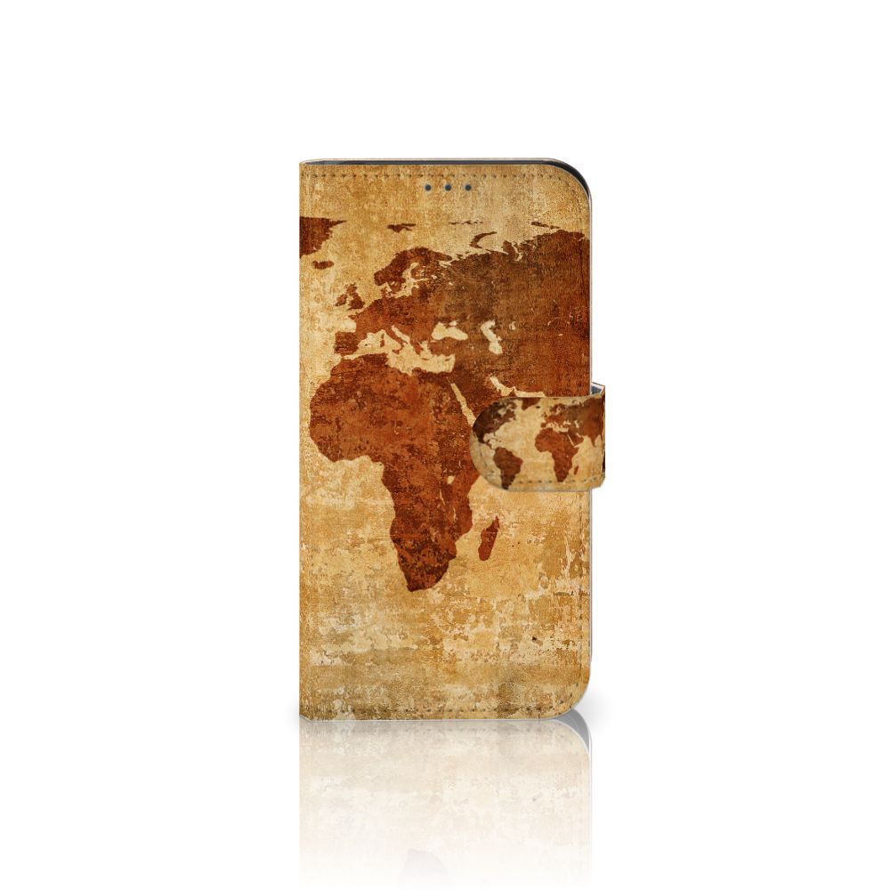Samsung Galaxy Xcover 5 Flip Cover Wereldkaart