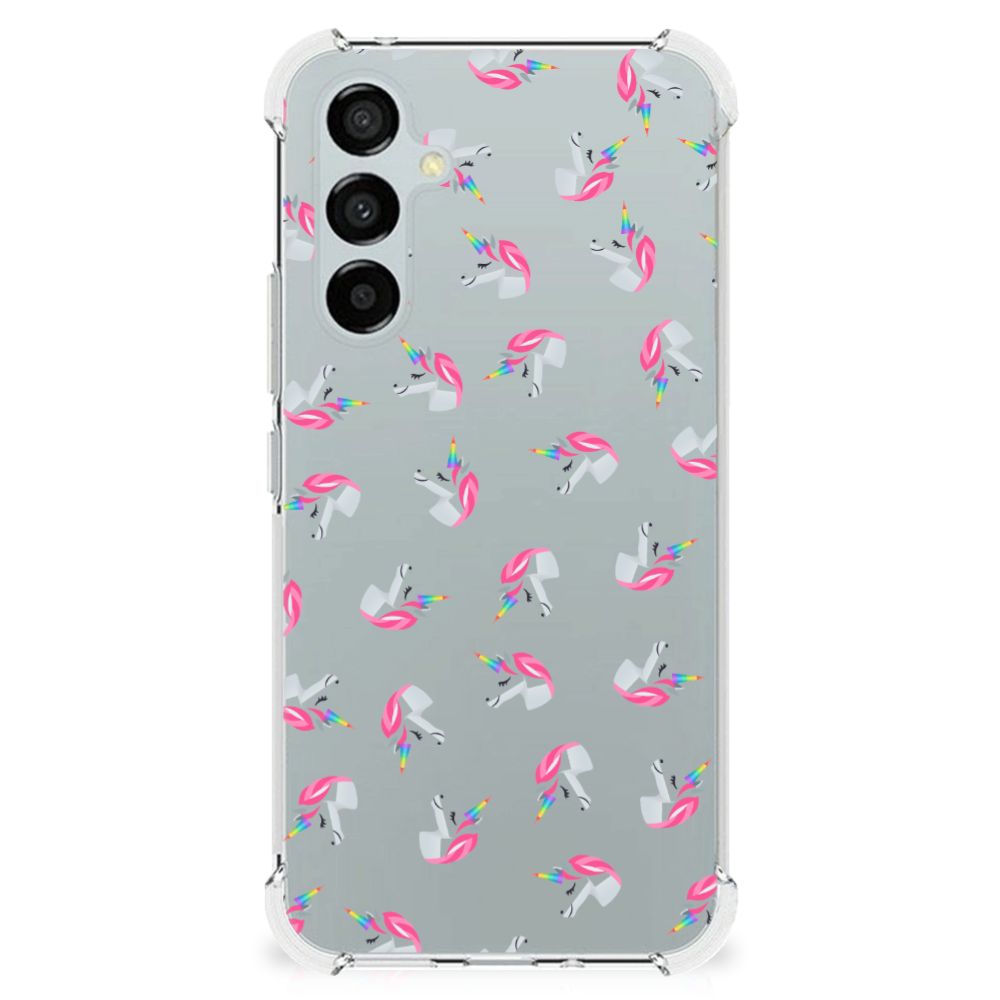 Doorzichtige Silicone Hoesje voor Samsung Galaxy A54 Unicorns B2C Telecom