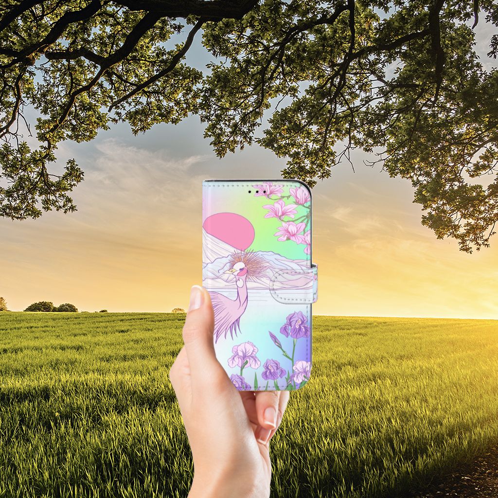 Apple iPhone 13 Telefoonhoesje met Pasjes Bird