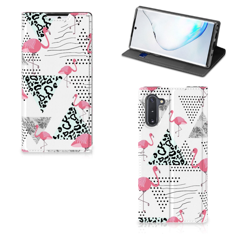 Samsung Galaxy Note 10 Hoesje maken Flamingo Triangle