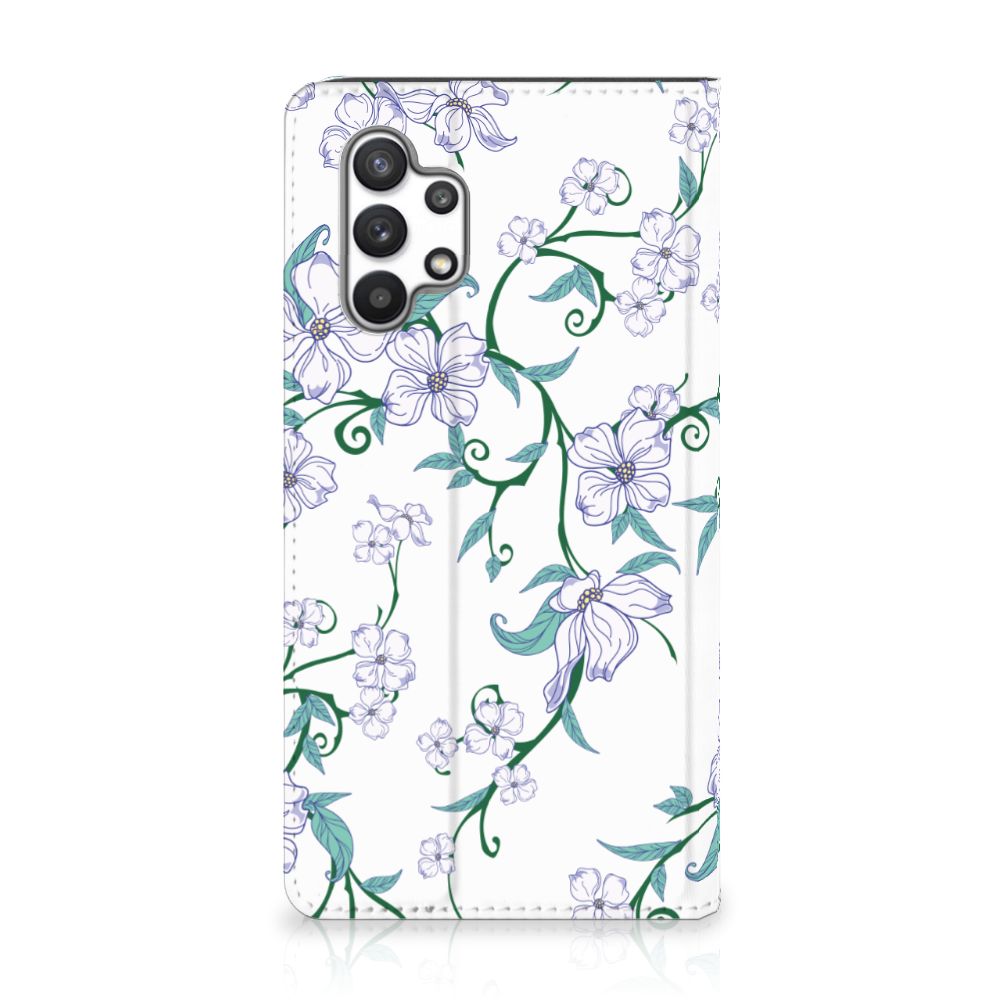 Samsung Galaxy A32 4G | A32 5G Enterprise Editie Uniek Smart Cover Blossom White - B2C Telecom