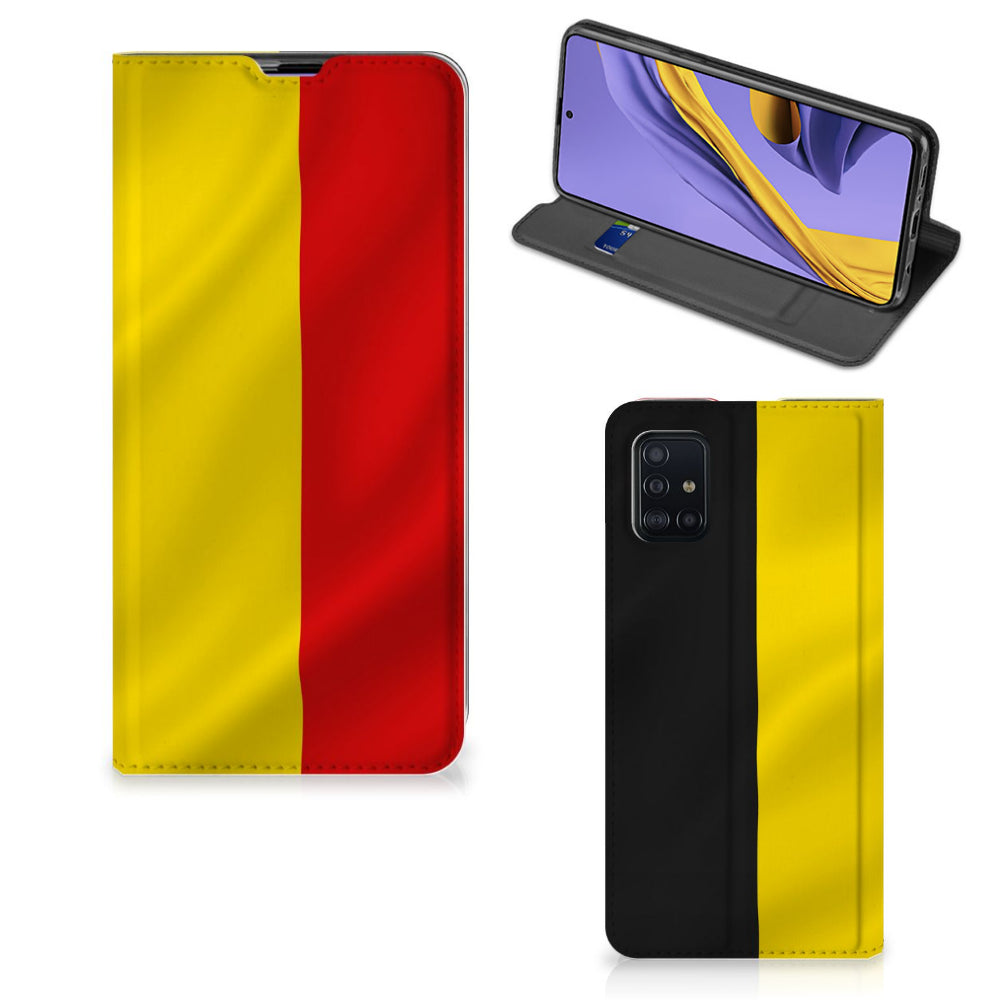 Samsung Galaxy A51 Standcase Belgische Vlag