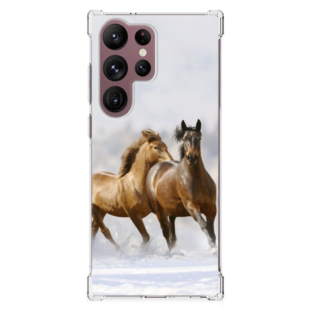 Samsung Galaxy S23 Ultra Case Anti-shock Paarden