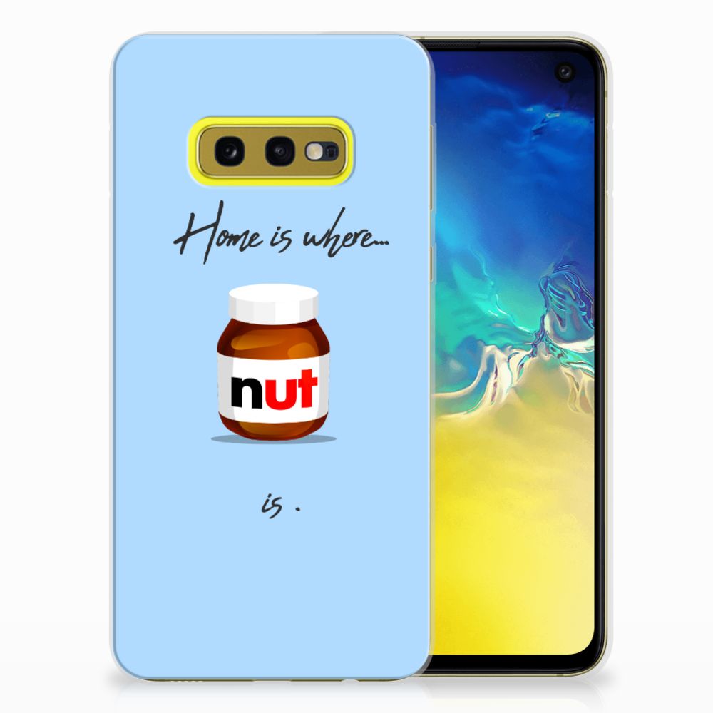 Samsung Galaxy S10e Siliconen Case Nut Home