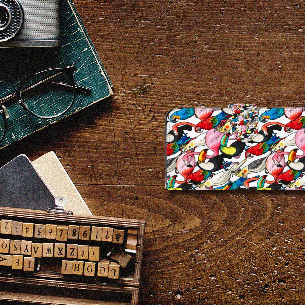 Samsung Galaxy Xcover 5 Telefoonhoesje met Pasjes Birds