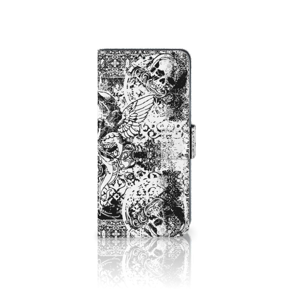 Telefoonhoesje met Naam Samsung Galaxy M31 Skulls Angel
