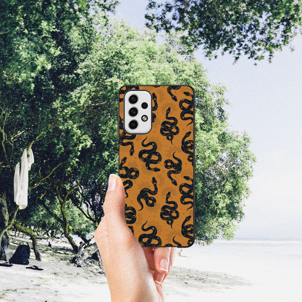 Dierenprint Telefoonhoesje voor Samsung Galaxy A23 Snakes B2C Telecom