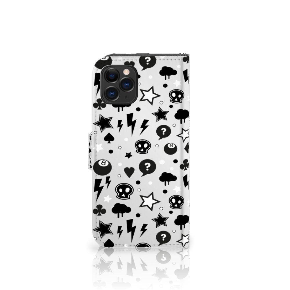 Telefoonhoesje met Naam Apple iPhone 11 Pro Silver Punk