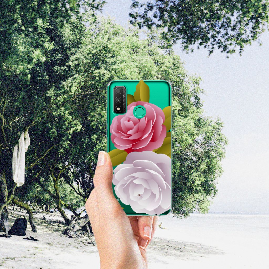 Huawei P Smart 2020 TPU Case Roses B2C Telecom