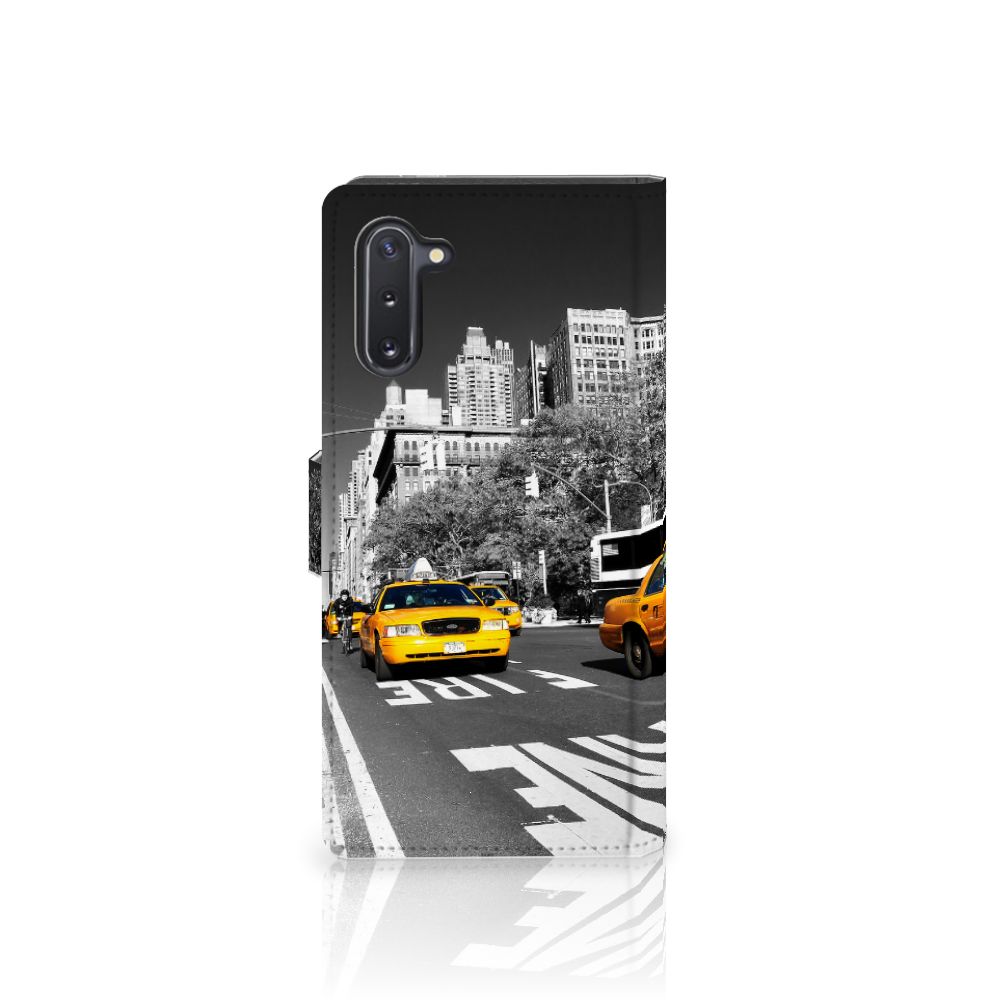 Samsung Galaxy Note 10 Flip Cover New York Taxi