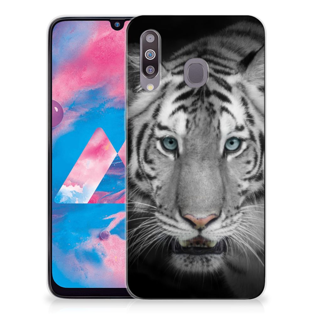 Samsung Galaxy M30 TPU Hoesje Tijger