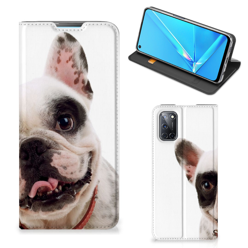 OPPO A52 | A72 Hoesje maken Franse Bulldog - B2C Telecom