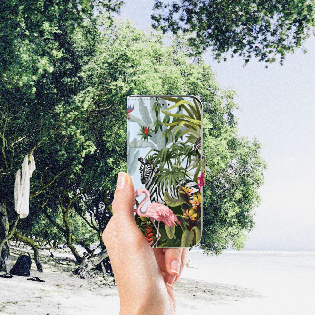 Telefoonhoesje met Pasjes voor Apple iPhone 11 Pro Jungle