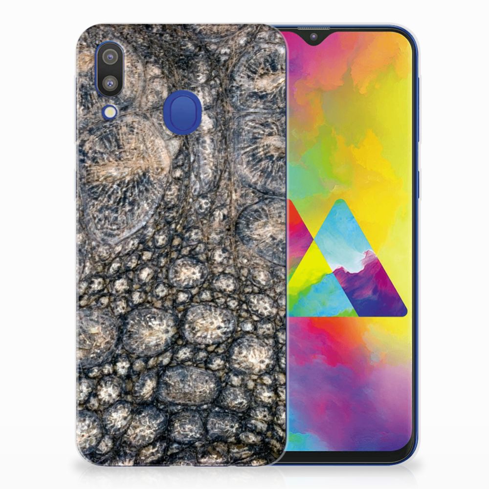 Samsung Galaxy M20 (Power) TPU Hoesje Krokodillenprint