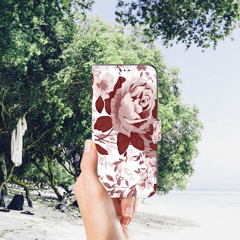 Hoesje Motorola Edge 30 Pro Watercolor Flowers