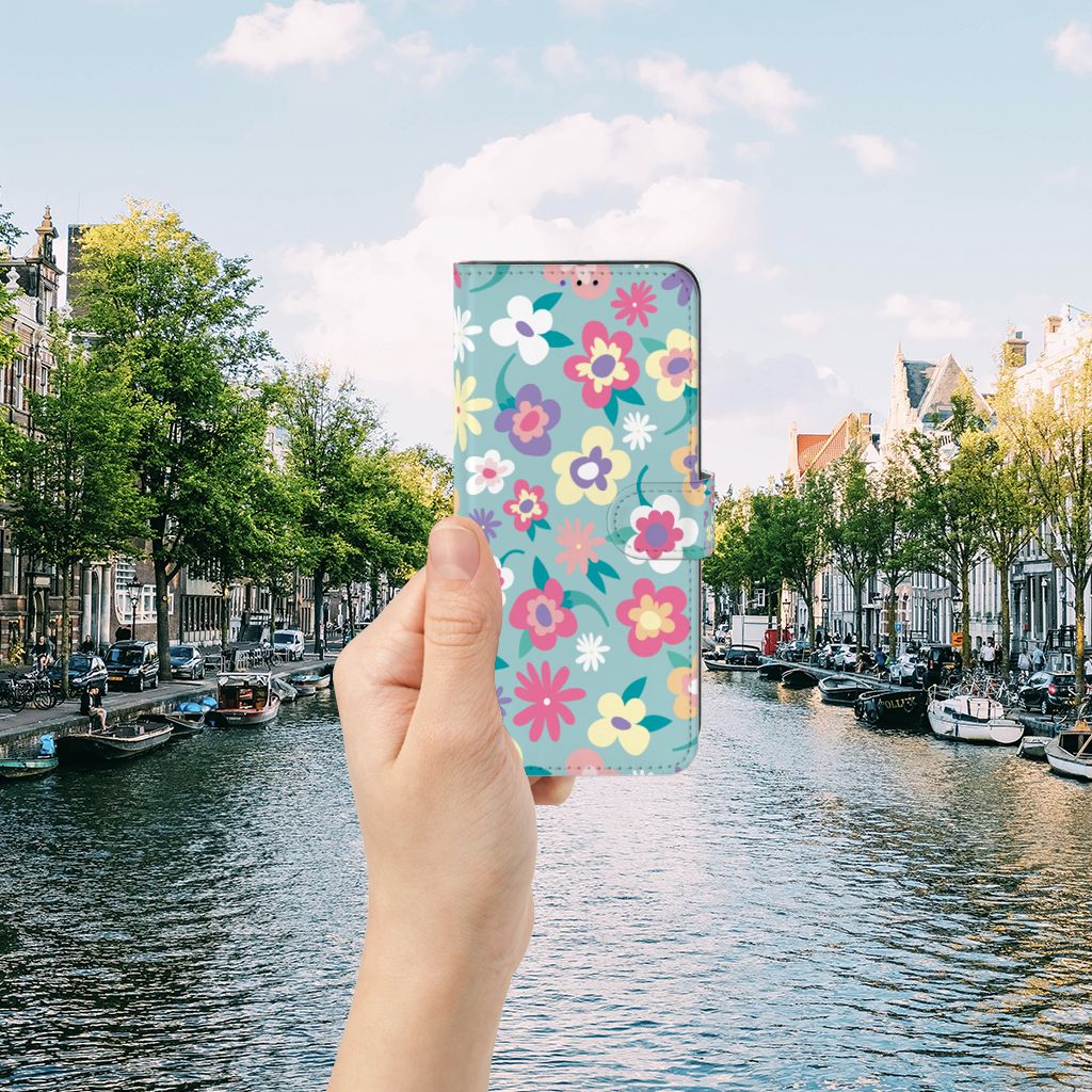 Samsung Galaxy A22 5G Hoesje Flower Power
