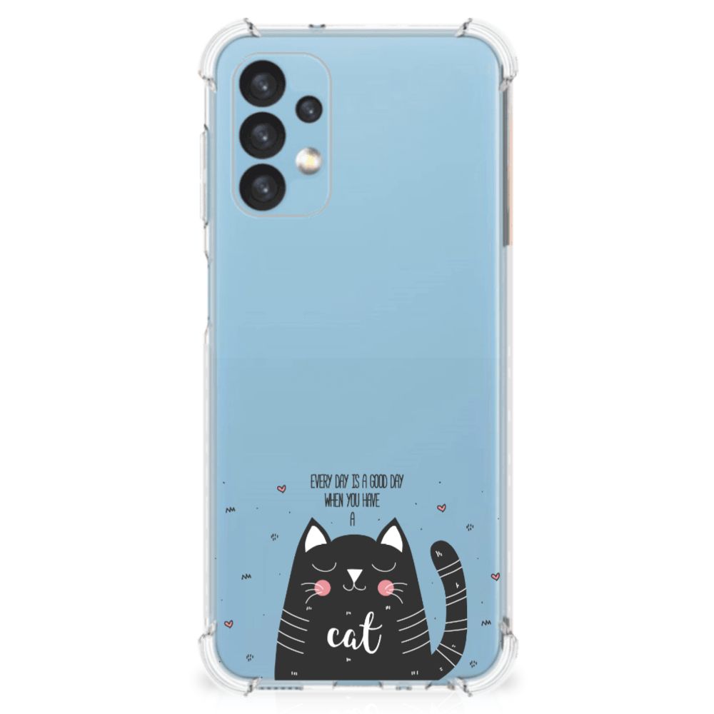 Samsung Galaxy A13 (4G) Stevig Bumper Hoesje Cat Good Day B2C Telecom