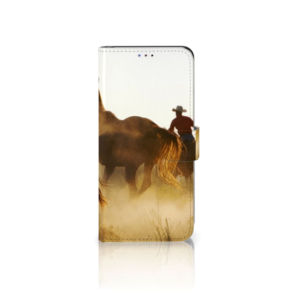 Samsung Galaxy A20s Telefoonhoesje met Pasjes Design Cowboy