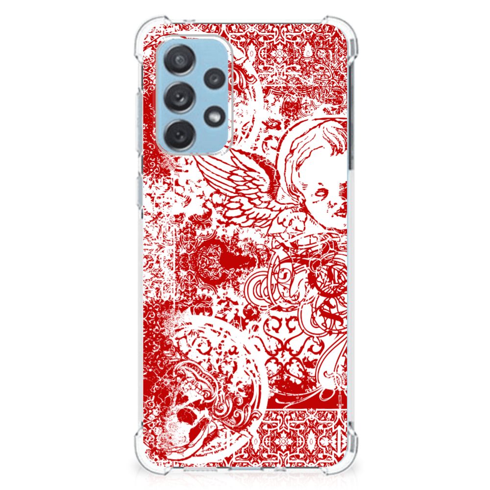 Extreme Case Samsung Galaxy A73 Angel Skull Rood B2C Telecom