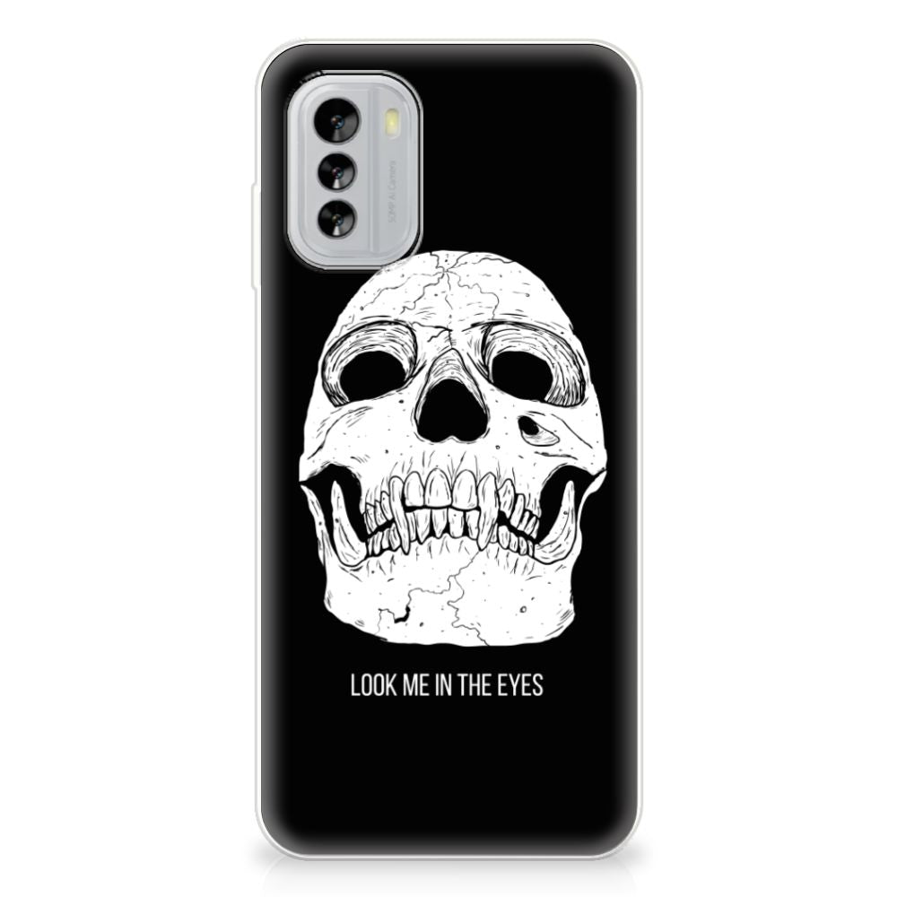 Silicone Back Case Nokia G60 Skull Eyes