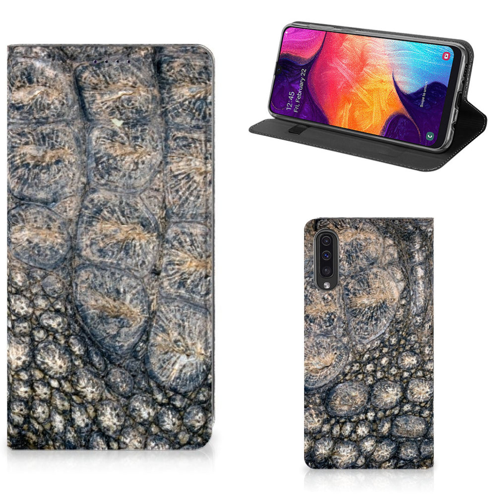 Samsung Galaxy A50 Hoesje maken Krokodillenprint