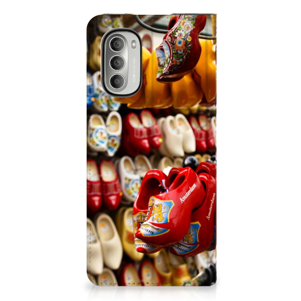 Motorola Moto G51 5G Book Cover Klompen - B2C Telecom