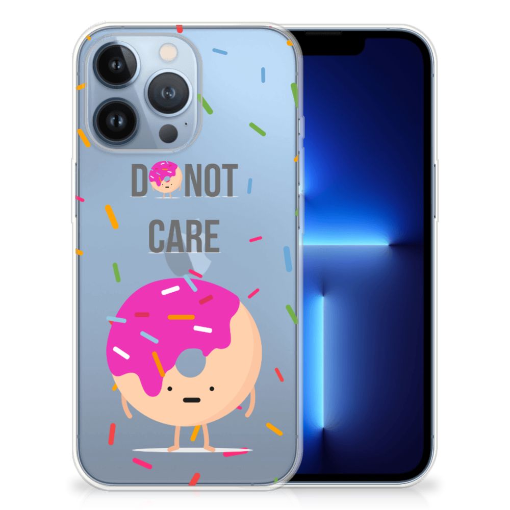 Apple iPhone 13 Pro Siliconen Case Donut Roze B2C Telecom