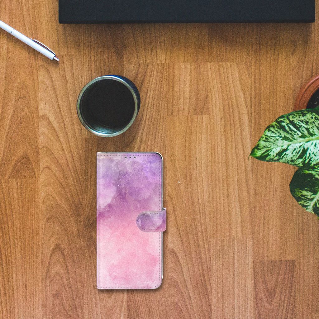 Hoesje Samsung Galaxy S20 FE Pink Purple Paint