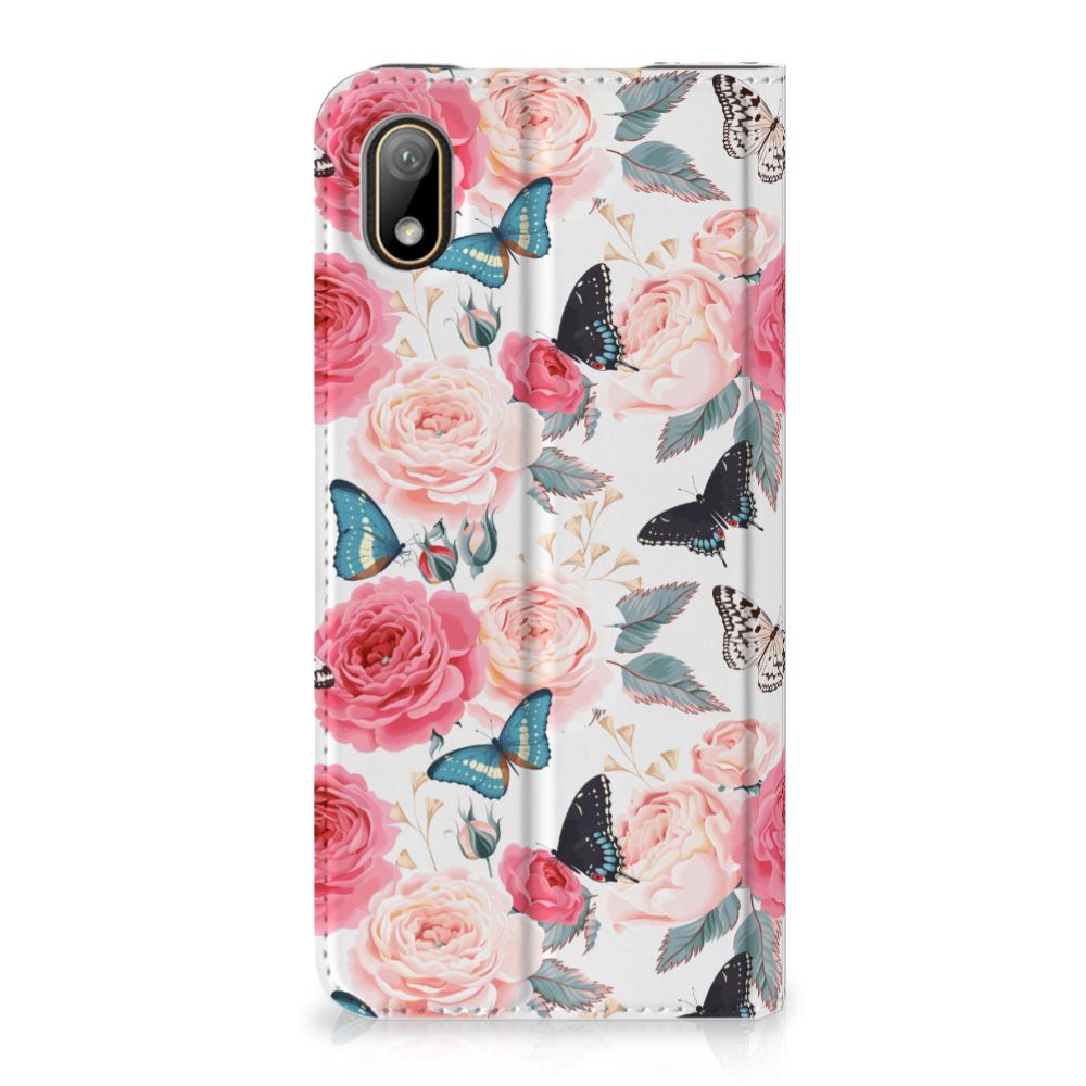 Huawei Y5 (2019) Smart Cover Butterfly Roses - B2C Telecom