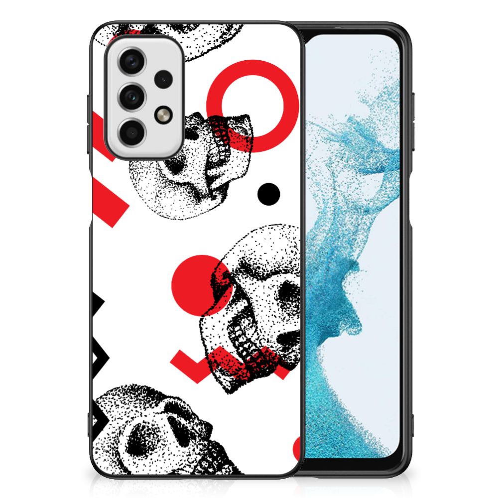 Telefoonhoesje Samsung Galaxy A23 Skull Red B2C Telecom