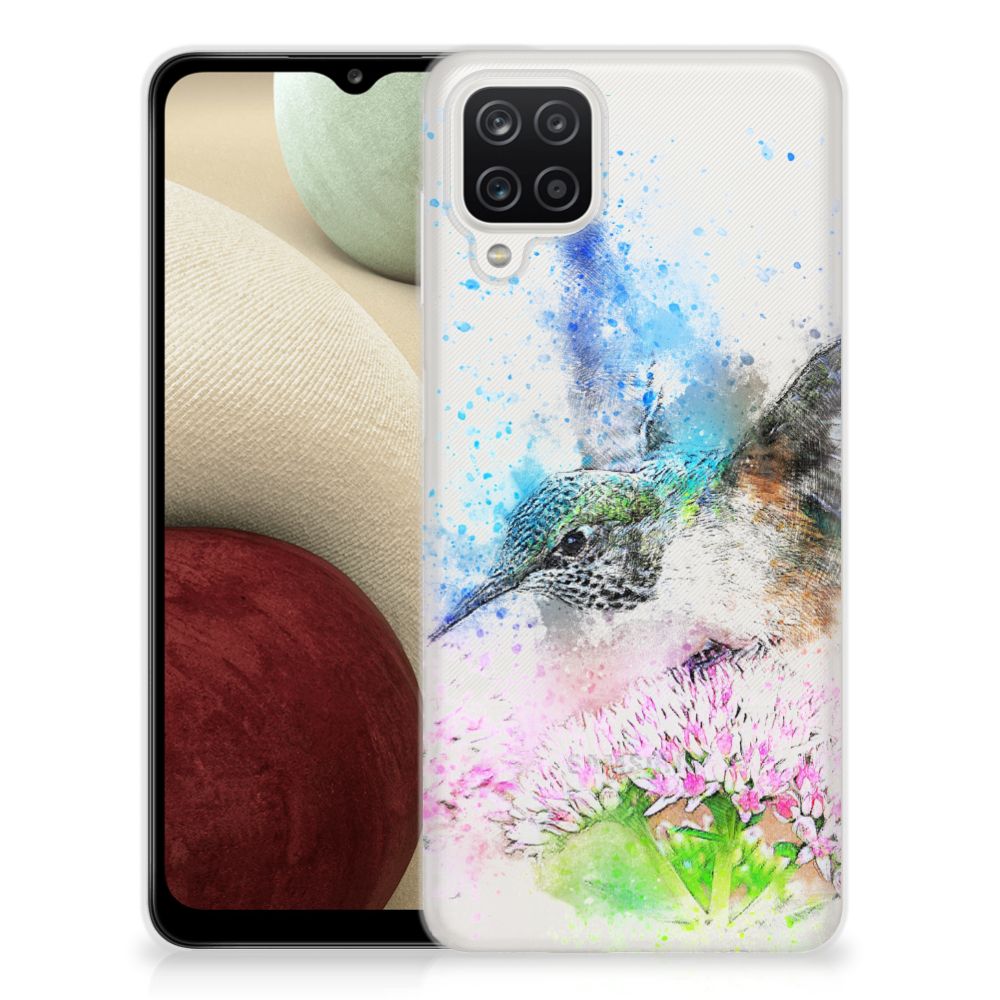 Hoesje maken Samsung Galaxy A12 Vogel