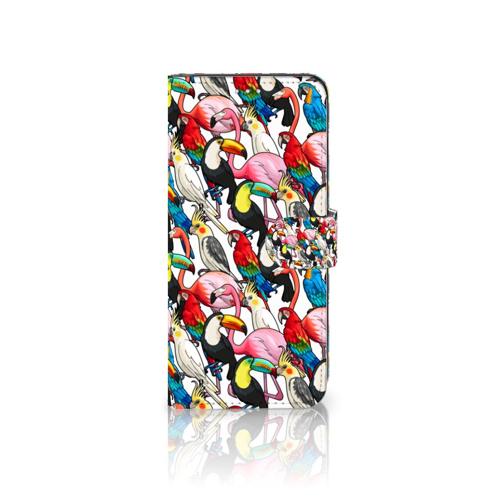OPPO Reno 8 Lite | OnePlus Nord N20 Telefoonhoesje met Pasjes Birds