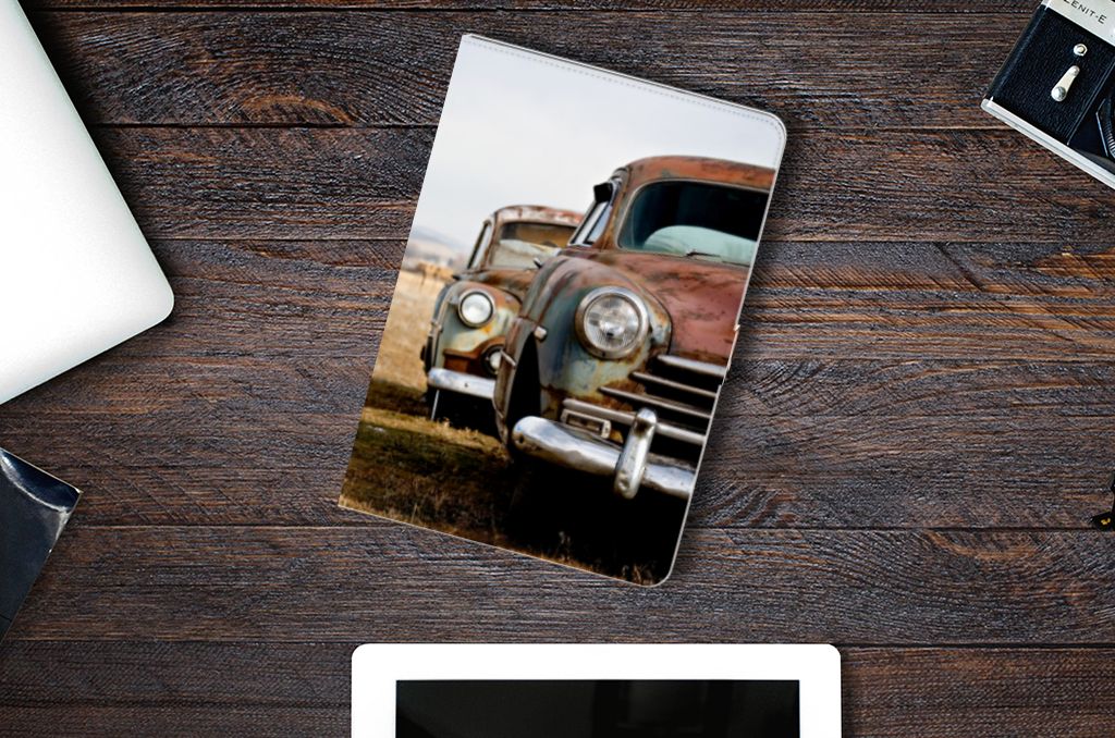 Tablet Hoesje met foto Vintage Auto - lifestylefoto